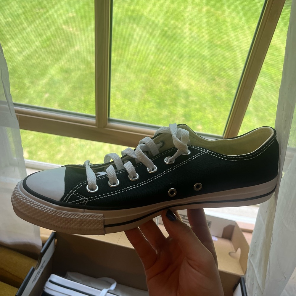 Black Low Top Converse